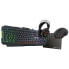 Фото #1 товара 4-in-1-Gaming-Combo Tastatur mit Hintergrundbeleuchtung / Maus mit Hintergrundbeleuchtung / Headset + Mauspad THE G-LAB COMBO-ACTINIUM/FR