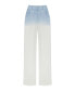 Women's High Waist Ombre Jeans