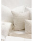 Фото #3 товара Ivory & Taupe 20x20 Down Alternative Cotton Waffle Weave Pillow