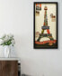 Фото #2 товара 'Eiffel Tower' Dimensional Collage Wall Art - 17" x 33''