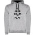 KRUSKIS Keep Calm And Play Football Two-Colour hoodie