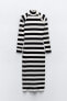Фото #5 товара Платье длинное с застежкой на пуговицы ZARA