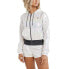 CRAFT UNTMD Shiny full zip sweatshirt