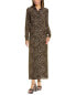 Фото #1 товара Платье женское The Kooples Silk Shirtdress коричневое 1
