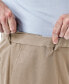 Фото #4 товара Men's Big & Tall Premium No Iron Khaki Classic Fit Flat Front Hidden Expandable Waistband Pants