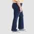 Фото #5 товара Levi's Women's Plus Size 726 High-Rise Flare Jeans - Dark Indigo Worn In 20