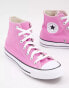 Фото #4 товара Converse Chuck Taylor Hi trainers in pink