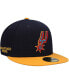 Фото #1 товара Men's Navy, Gold San Antonio Spurs Midnight 59FIFTY Fitted Hat