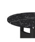 Фото #4 товара 42.12" Modern Round Dining Table With Printed Marble Tabletop For Dining Room, Kitchen, Living Room