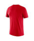 ფოტო #4 პროდუქტის Men's Red Brooklyn Nets 2021/22 City Edition Essential Logo T-shirt