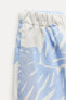 Zw collection printed pyjama-style trousers