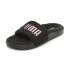 Фото #3 товара Puma Leadcat 2.0 Ylm Sherpa Slide Womens Black Casual Sandals 38516102