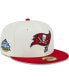 ფოტო #1 პროდუქტის Men's Cream Tampa Bay Buccaneers Retro 59FIFTY Fitted Hat