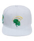 Фото #1 товара Men's White Norfolk State Spartans Mascot Evergreen Wool Snapback Hat