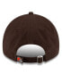 ფოტო #2 პროდუქტის Women's Brown Cleveland Browns Core Classic 9TWENTY Adjustable Hat