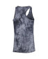 ფოტო #4 პროდუქტის Women's Charcoal Las Vegas Raiders Billboard Scoop Neck Racerback Tank and Shorts Sleep Set