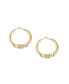 Women's Textured Hoop Earrings