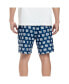 Men's Royal New York Giants Gauge Jam Two-Pack Shorts Set