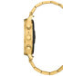 ფოტო #2 პროდუქტის Unisex CZ Smart Wear OS Gold-Tone Stainless Steel Bracelet Smart Watch 41mm
