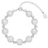 Charming bracelet with white opals 33105.1