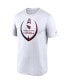 Фото #2 товара Men's White Arizona Cardinals Icon Legend Performance T-shirt