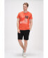 Фото #7 товара Men's Modern Print Fitted Admission T-shirt