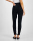 Фото #2 товара Petite Side-Zip Ponte Leggings, Created for Macy's