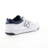 Фото #15 товара New Balance 480 BB480LWN Mens White Leather Lifestyle Sneakers Shoes