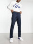 New Look slim chino trousers in navy