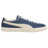 Фото #1 товара Puma Butter Goods X Basket Vtg Lace Up Mens Blue Sneakers Casual Shoes 381099-0