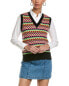 Фото #1 товара Brodie Cashmere Farley Fairisle Cashmere Vest Women's