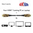 Club 3D HDMI 2.0 UHD Active Optical Cable HDR 4K 60Hz M/M 30m/98.42ft - 30 m - HDMI Type A (Standard) - HDMI Type A (Standard) - 4096 x 2160 pixels - 3D - Black - Bronze