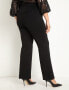 Фото #3 товара Plus Size Flare Leg Trouser