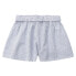 TOM TAILOR 1031779 Belted Striped Shorts