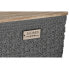 Фото #5 товара Бельевая корзина Home ESPRIT Светло-серый Деревянный 43 x 34 x 50 cm 5 Предметы
