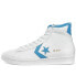 Converse Cons Pro Leather 防滑减震 高帮 板鞋 男女同款 白蓝