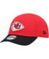 Фото #1 товара Infant Boys and Girls Red, Black Kansas City Chiefs My 1st 9TWENTY Adjustable Hat