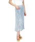 ფოტო #5 პროდუქტის Women's Tonal-Print Pleated Midi Skirt