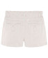 ფოტო #2 პროდუქტის Big Girls Serenity Paper Bag Waist Denim Shorts