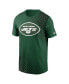 Фото #3 товара Men's Green New York Jets Yard Line Fashion Asbury T-shirt