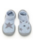 Baby Girl Boy First Walk Sock Shoes Twinkle - Heather Blue