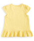 ფოტო #1 პროდუქტის Baby Girls Cap Sleeve T Shirt, Created for Macy's