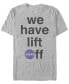 Фото #1 товара NASA Men's We Have Life Off Logo Short Sleeve T-Shirt
