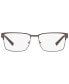 ფოტო #3 პროდუქტის Armani Exchange AX1019 Men's Square Eyeglasses