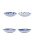 Фото #1 товара Santorini Assorted Pasta Bowls - Set of 4