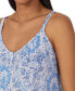 Women's Floral Double-Strap Nightgown