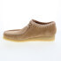 Фото #10 товара Clarks Wallabee 26165427 Mens Brown Suede Oxfords & Lace Ups Casual Shoes