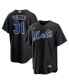 Men's Mike Piazza Black New York Mets 2022 Alternate Replica Player Jersey