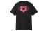 Фото #1 товара UNIQLO 新世纪福音战士EVA 印花短袖T恤 男女同款 黑色 / Трендовая футболка UNIQLO EVA T 428169-09