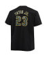 Фото #4 товара Men's Fernando Tatis Jr. Black San Diego Padres Big and Tall Wordmark Name and Number T-shirt